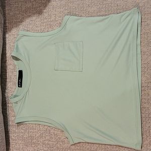 mint green tank top with front pocket from Marshall's